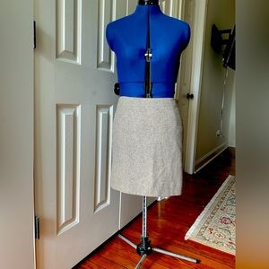 J. Crew faux wool skirt size 8